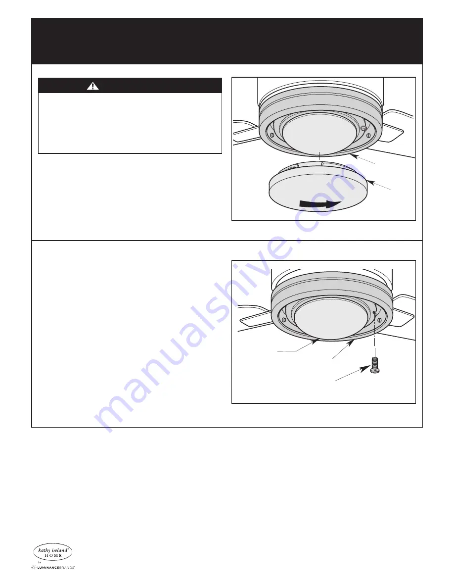 Luminance Brands Kathy Ireland Home Highpointe LED CF205LBQ01 Скачать руководство пользователя страница 50