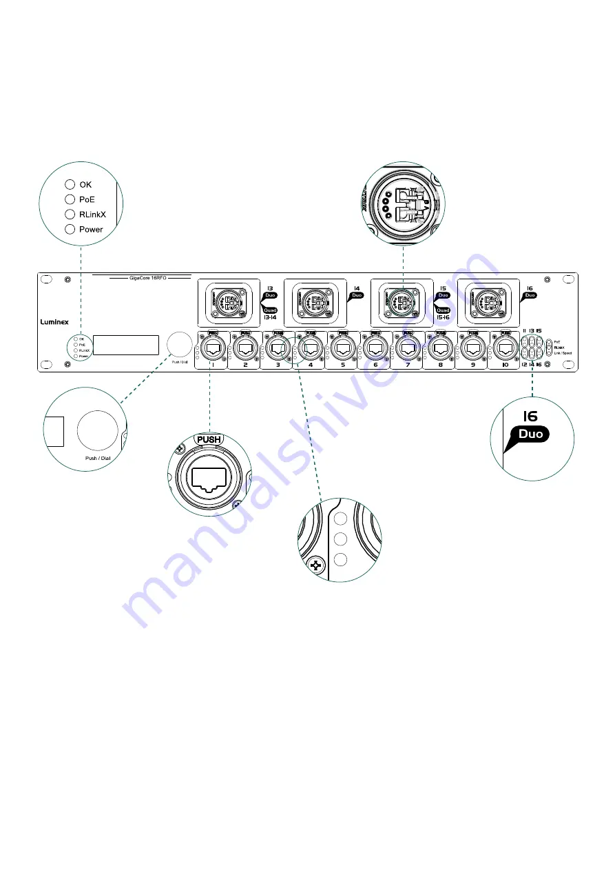 Luminex GigaCore 12 User Manual Download Page 14