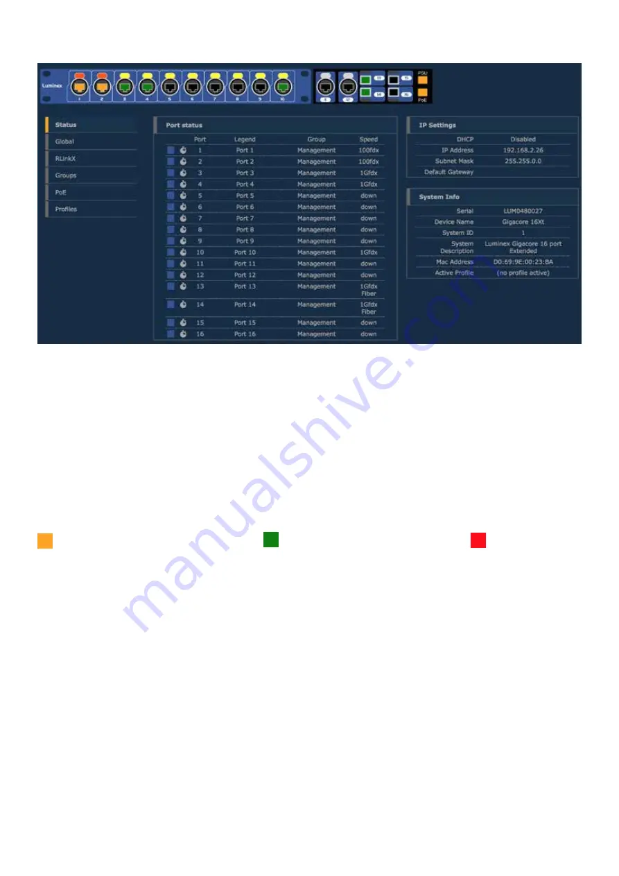 Luminex GigaCore 12 User Manual Download Page 23