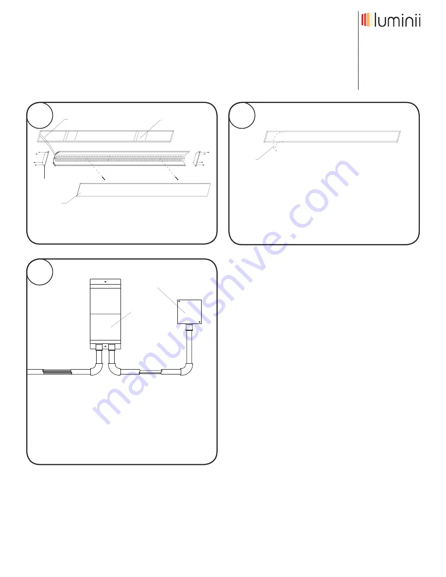 luminii RPLW80 Channel Installation Instructions Download Page 2