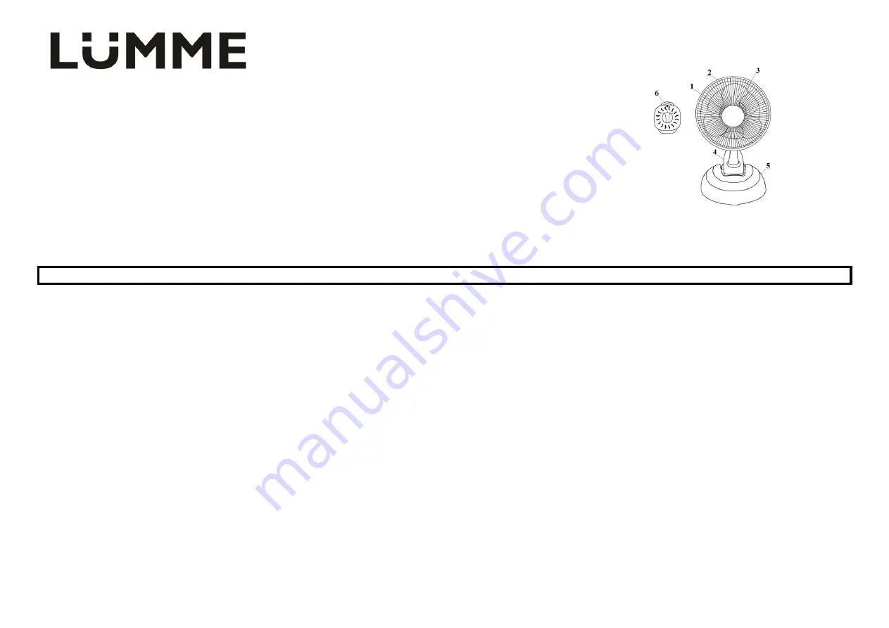 Lumme LU-109 User Manual Download Page 1