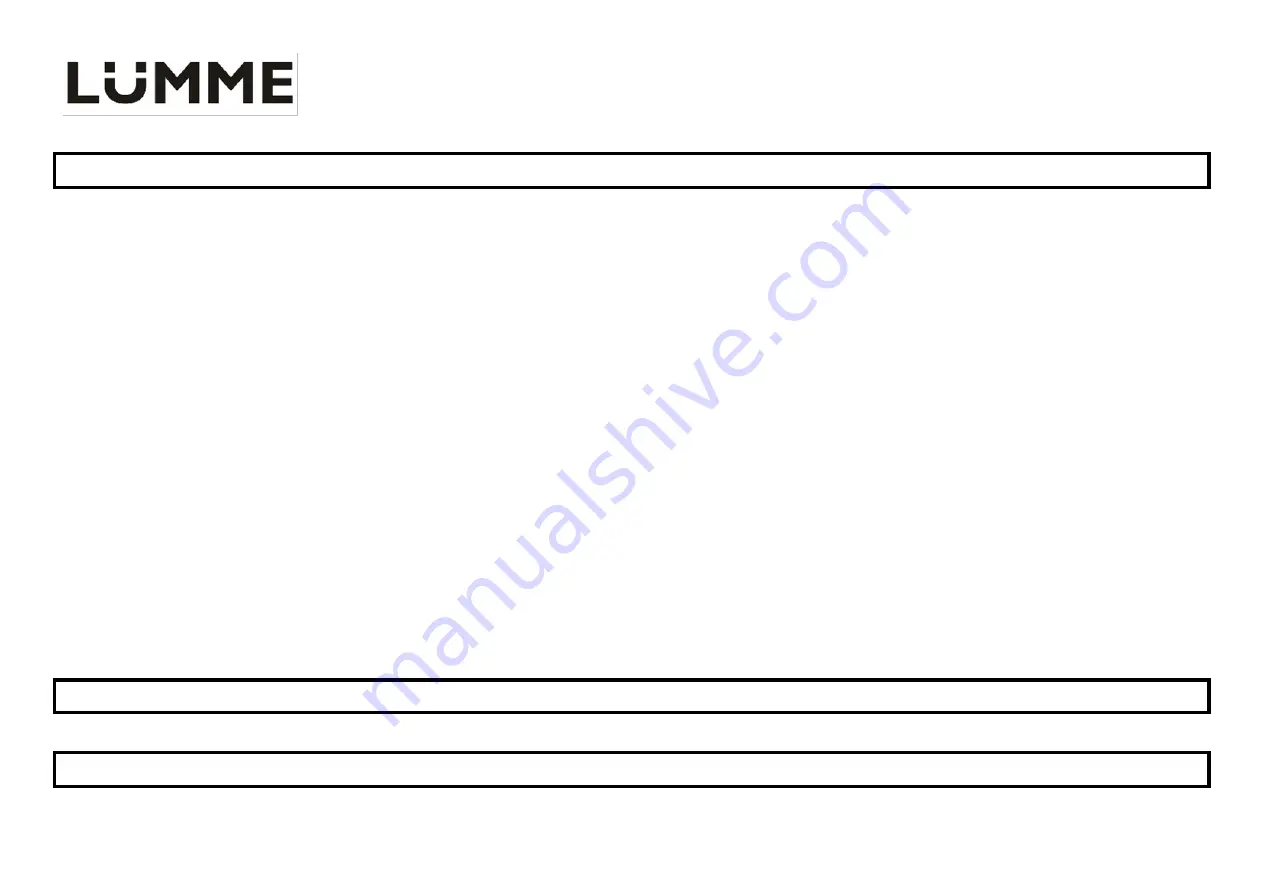 Lumme LU-1556 User Manual Download Page 17