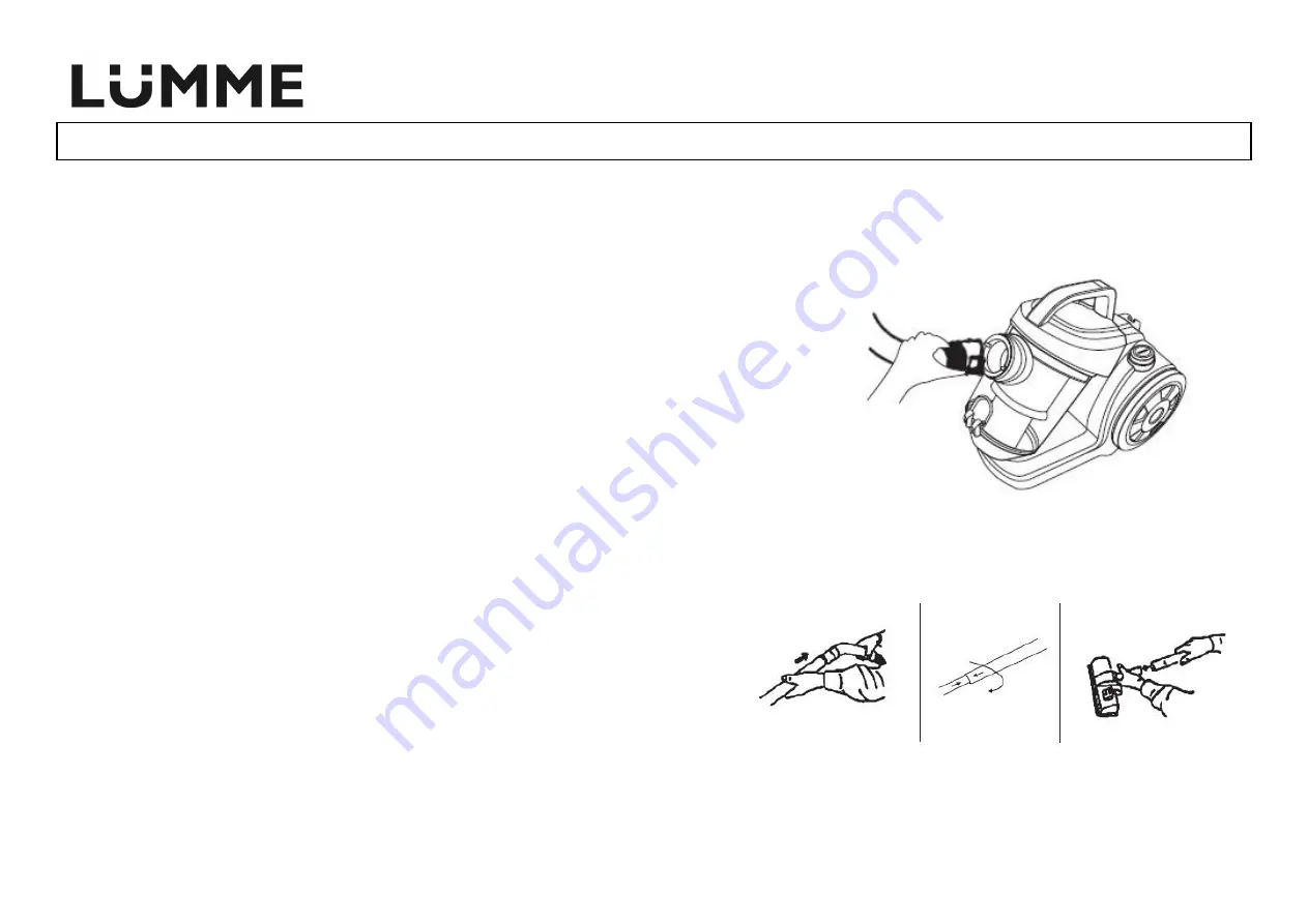 Lumme LU-3210 User Manual Download Page 9