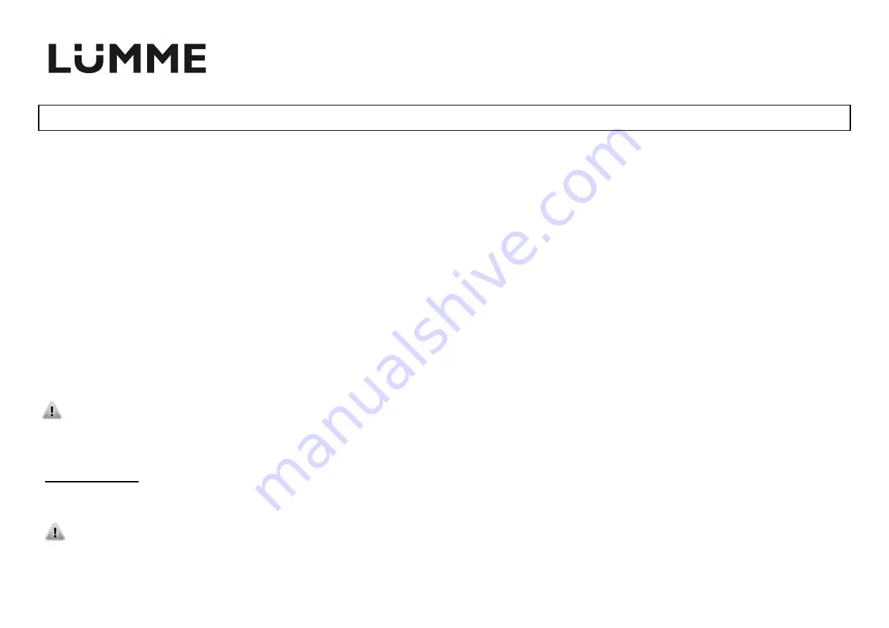 Lumme LU-3214 User Manual Download Page 6