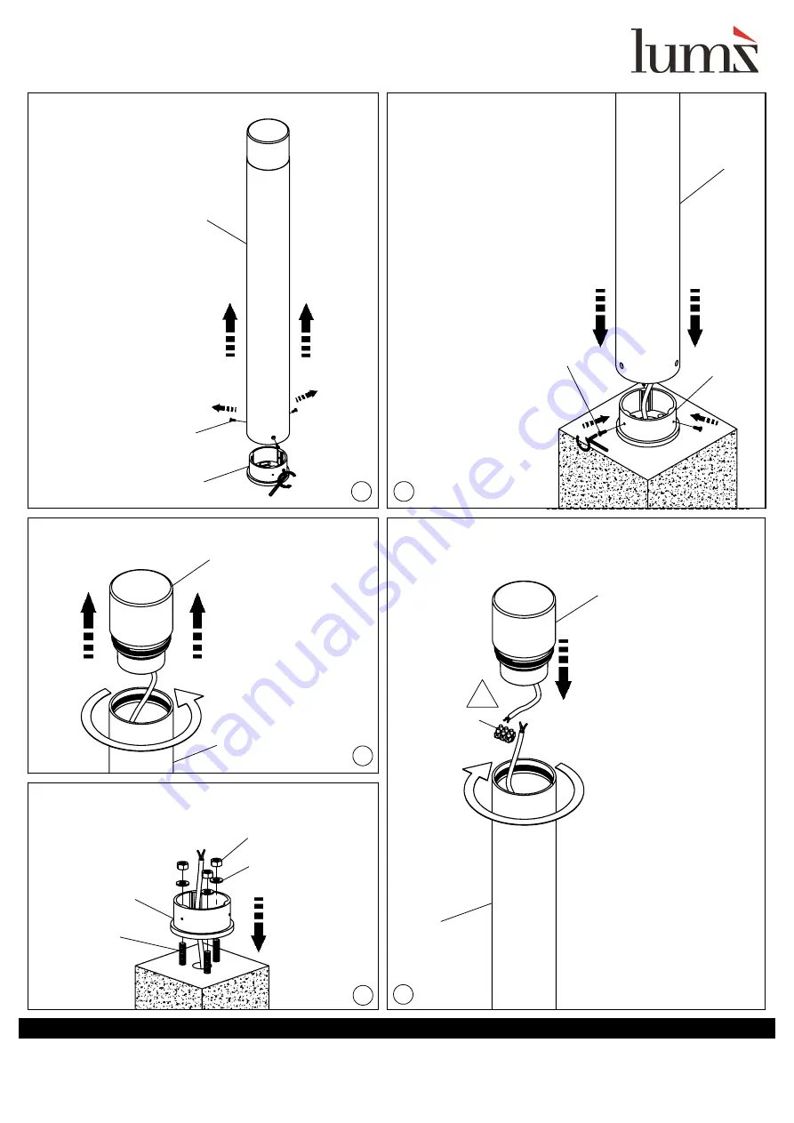 lumz LUCCI BL-16A-J-W9-30 Series Installation Manual Download Page 2