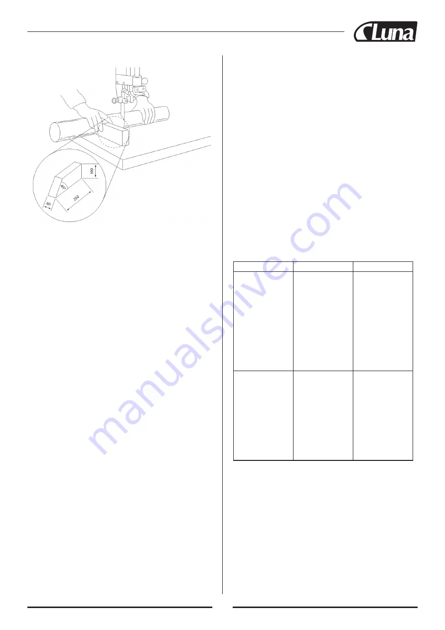 Luna 20006-0200 Original Instructions Manual Download Page 11