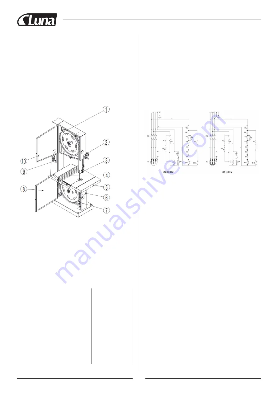 Luna 20006-0200 Original Instructions Manual Download Page 56