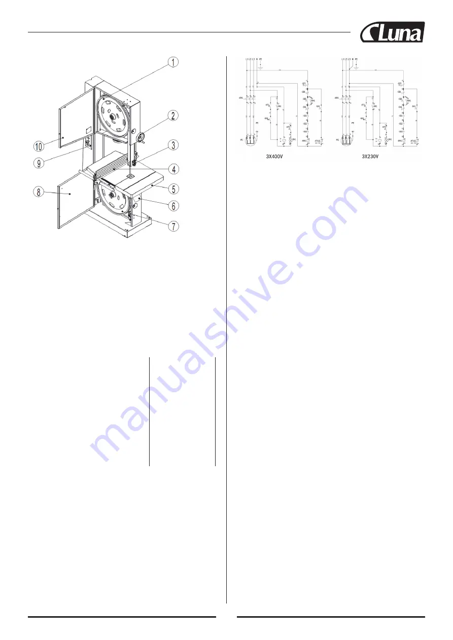 Luna 20006-0200 Original Instructions Manual Download Page 63