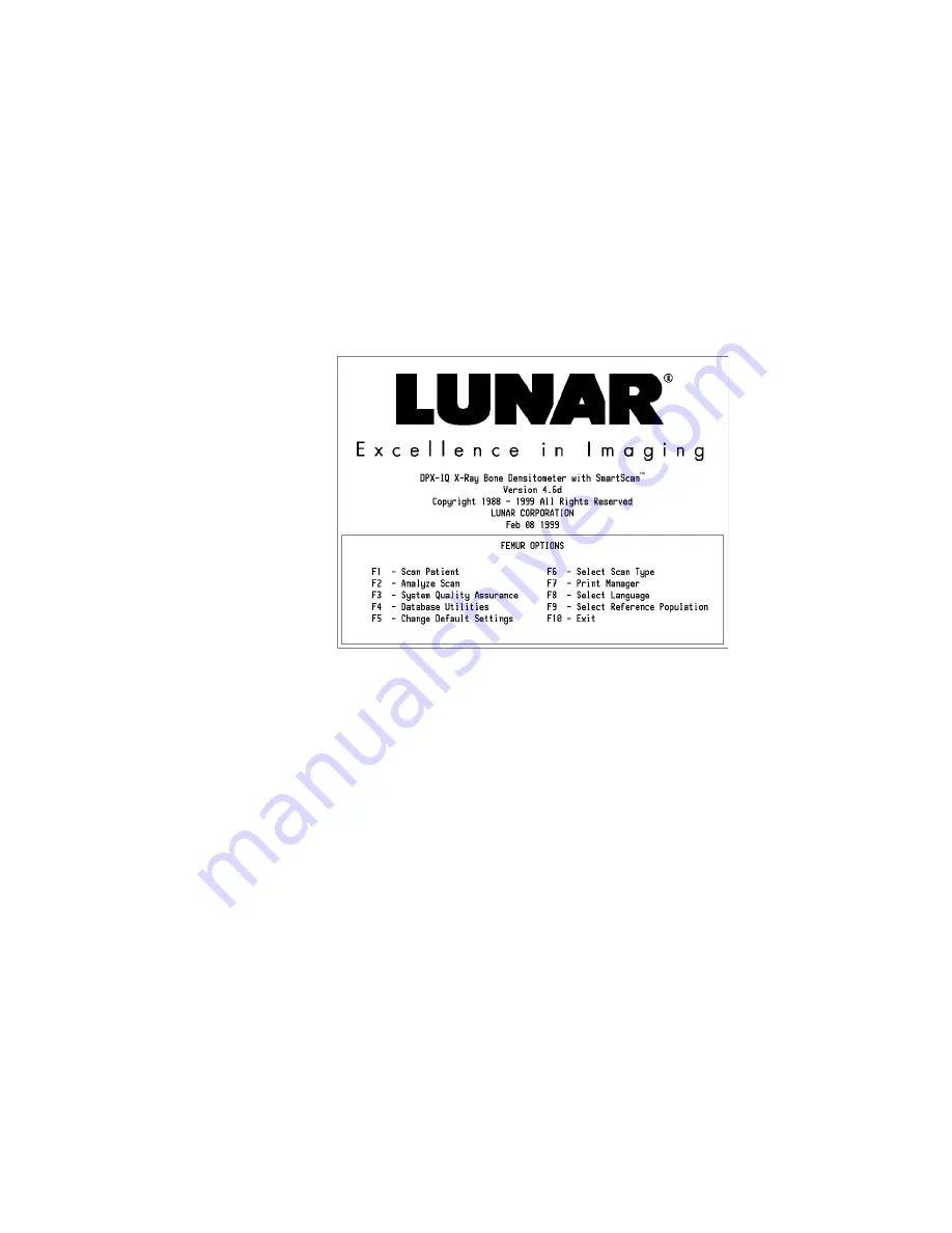 Lunar DPX-IQ Operator'S Manual Download Page 28