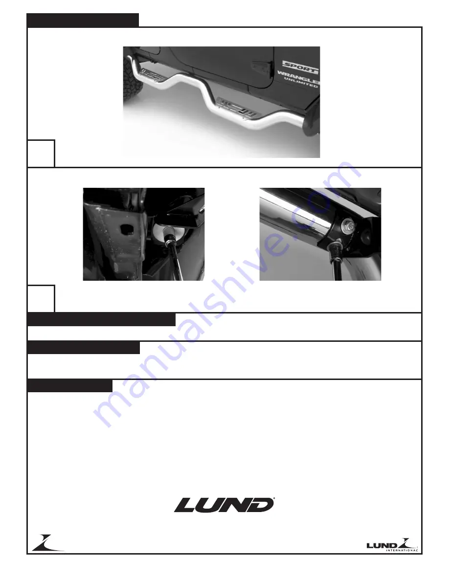 Lund Latitude 26510023 Installation Instructions Manual Download Page 6