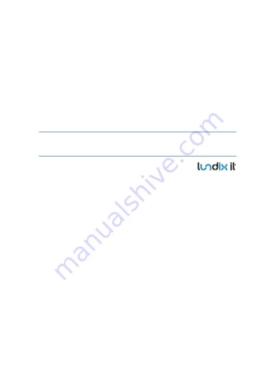 Lundix It SPC Bridge KNX User Manual Download Page 1