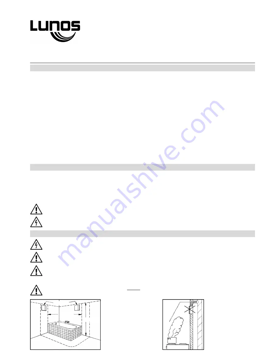 Lunos Skalar Series Installation Directions Manual Download Page 1