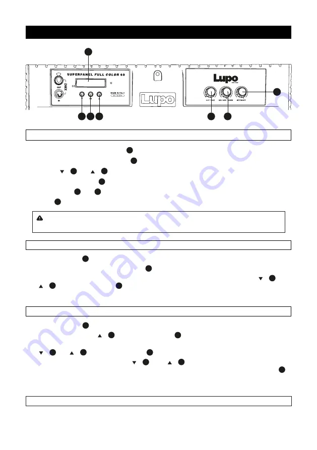 Lupo Superpanel FULL COLOR 60 Скачать руководство пользователя страница 4