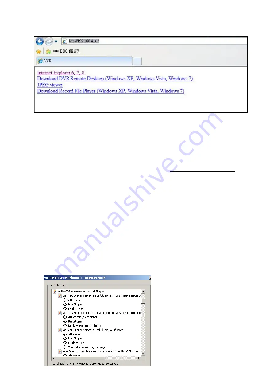 Lupus Electronics LUPUSTEC LE800 D1 User Manual Download Page 62