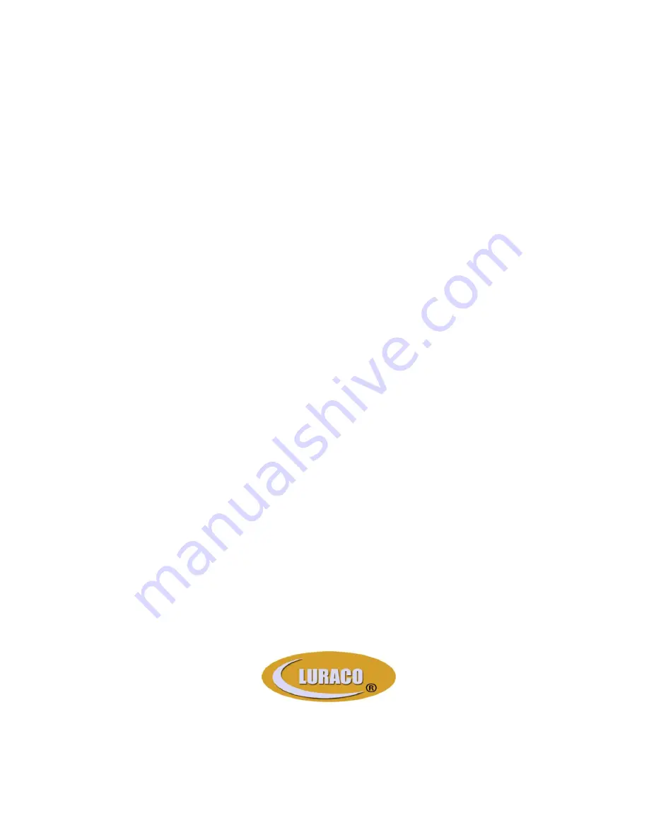 Luraco iFill L0903A User Manual Download Page 4