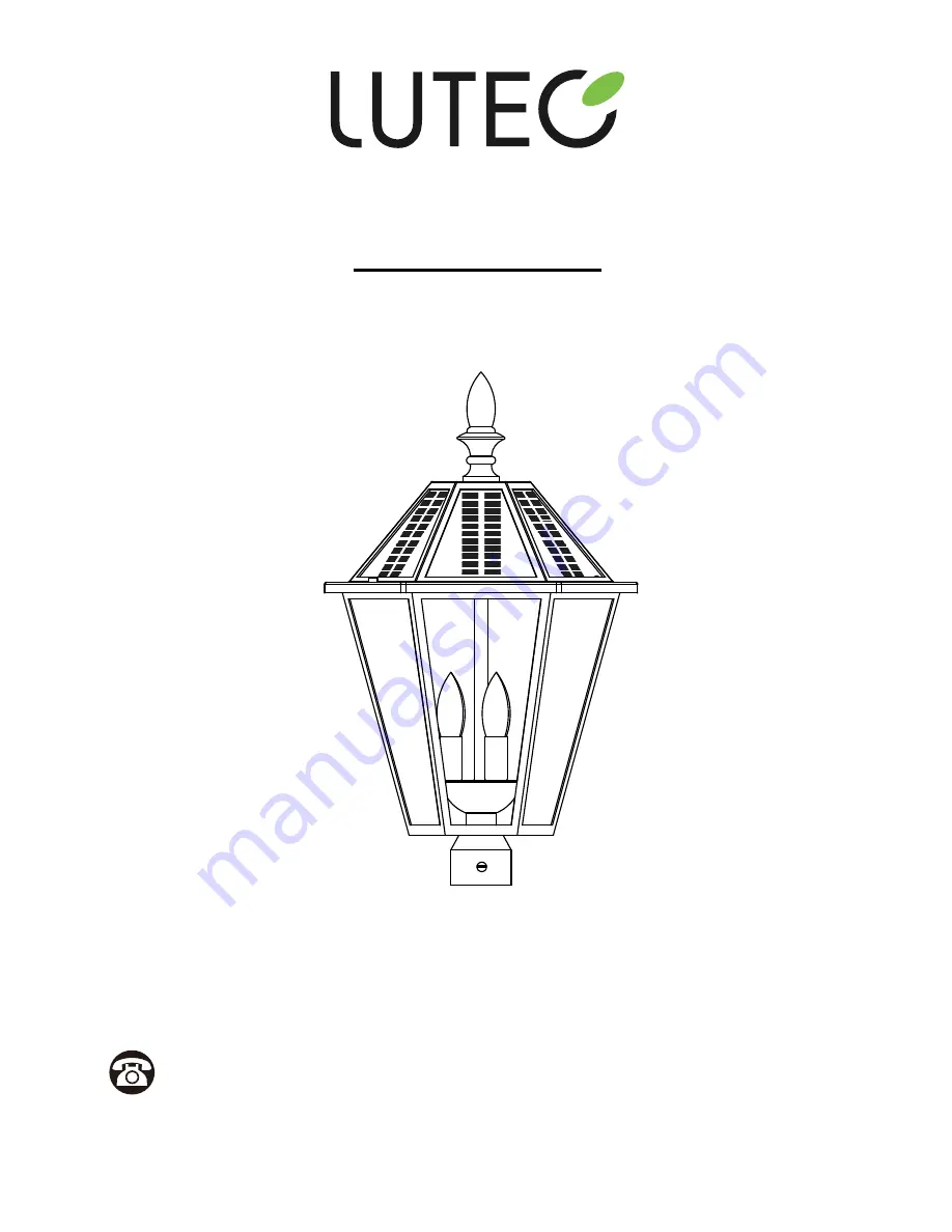 LUTEC 1003928482 Instruction Manual Download Page 1