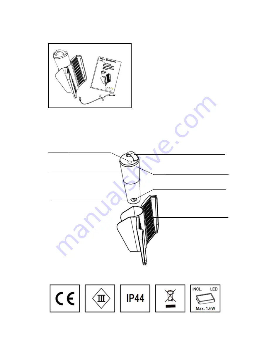 LUTEC Mini Butterfly P9003 User Manual Download Page 11