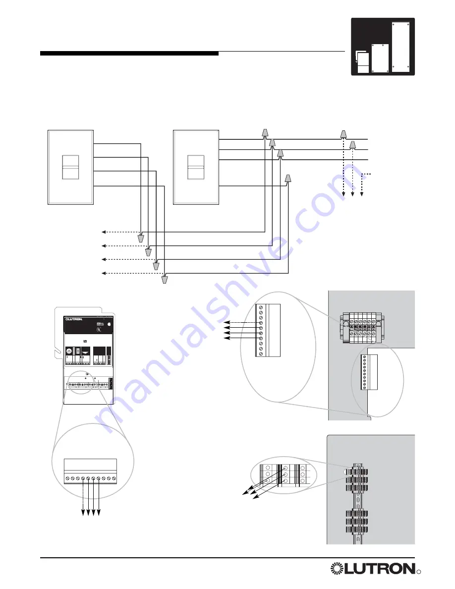 Lutron Electronics DMW-LZC1 Installation And Maintenance Manual Download Page 22