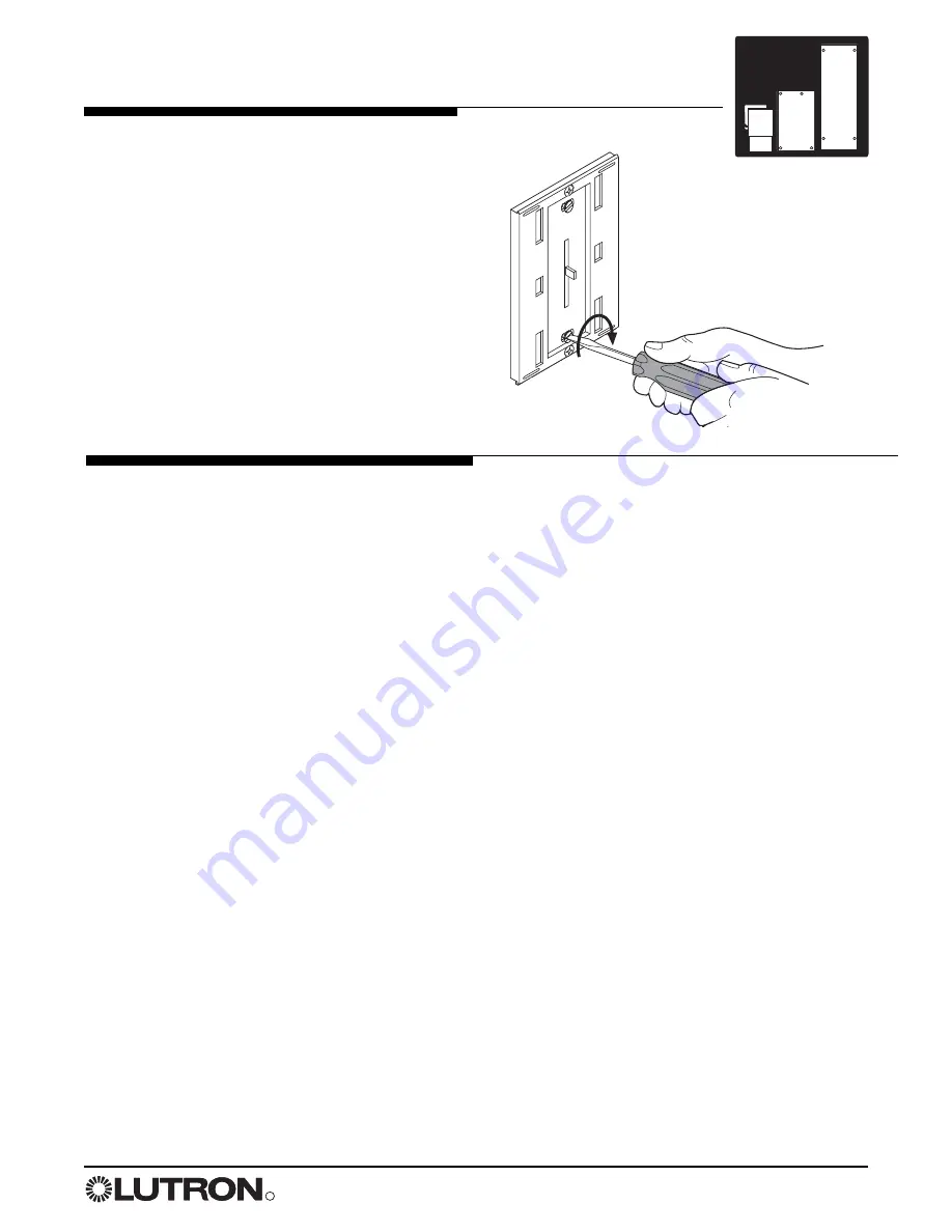 Lutron Electronics DMW-LZC1 Installation And Maintenance Manual Download Page 23