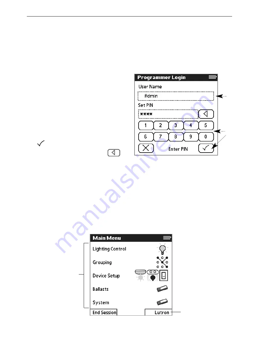 Lutron Electronics EcoSystem Programmer Programming Manual Download Page 8