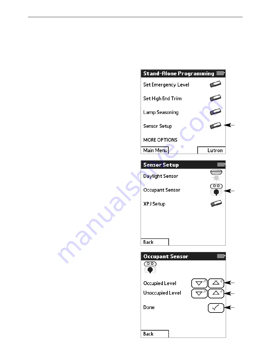 Lutron Electronics EcoSystem Programmer Programming Manual Download Page 54