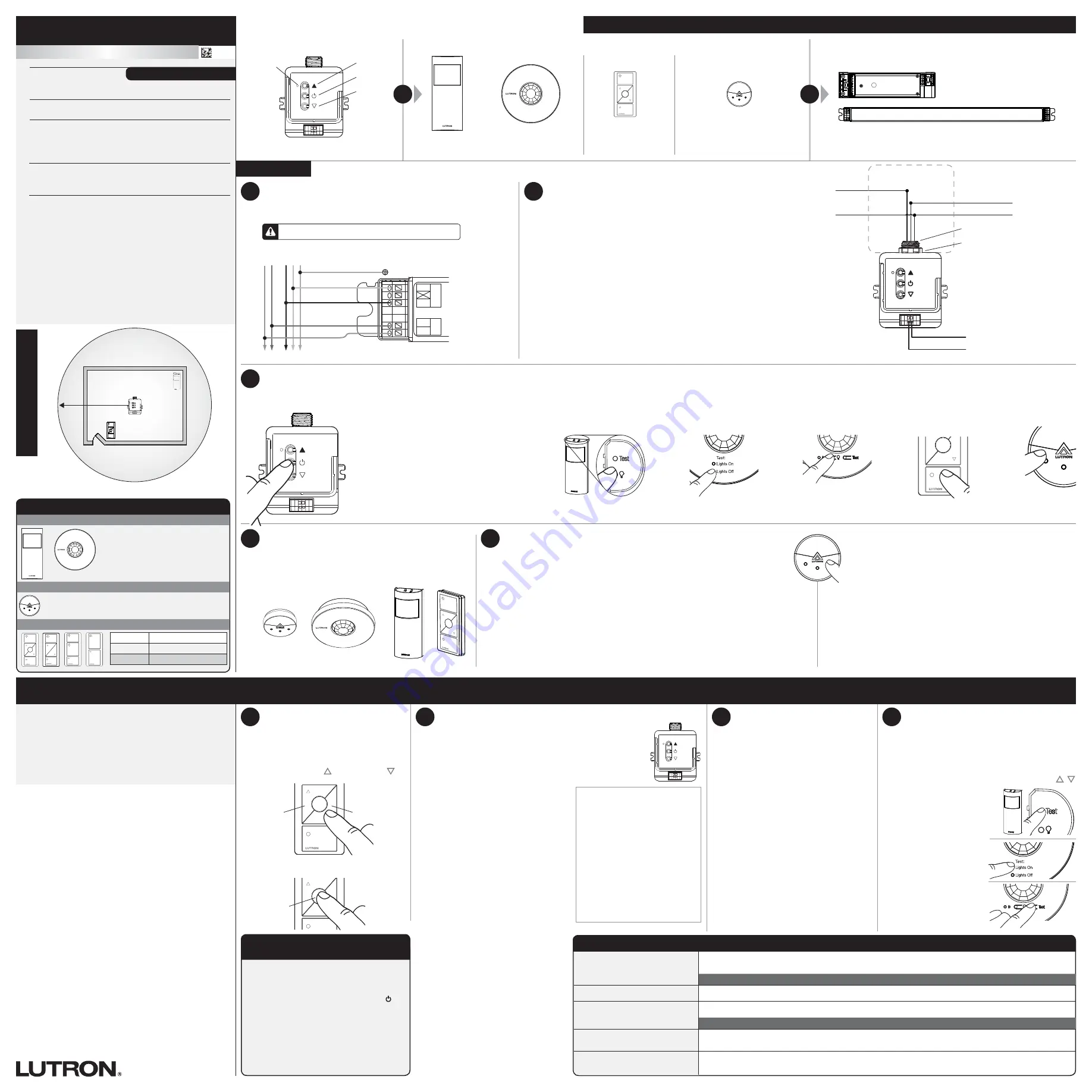 Lutron Electronics Energi TriPak Series Скачать руководство пользователя страница 4