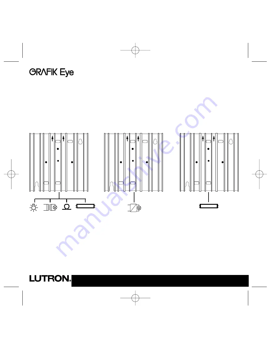 Lutron Electronics Grafik Eye ELVI Installation Instructions Manual Download Page 1