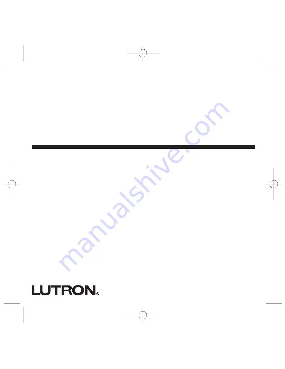 Lutron Electronics Grafik Eye ELVI Installation Instructions Manual Download Page 24