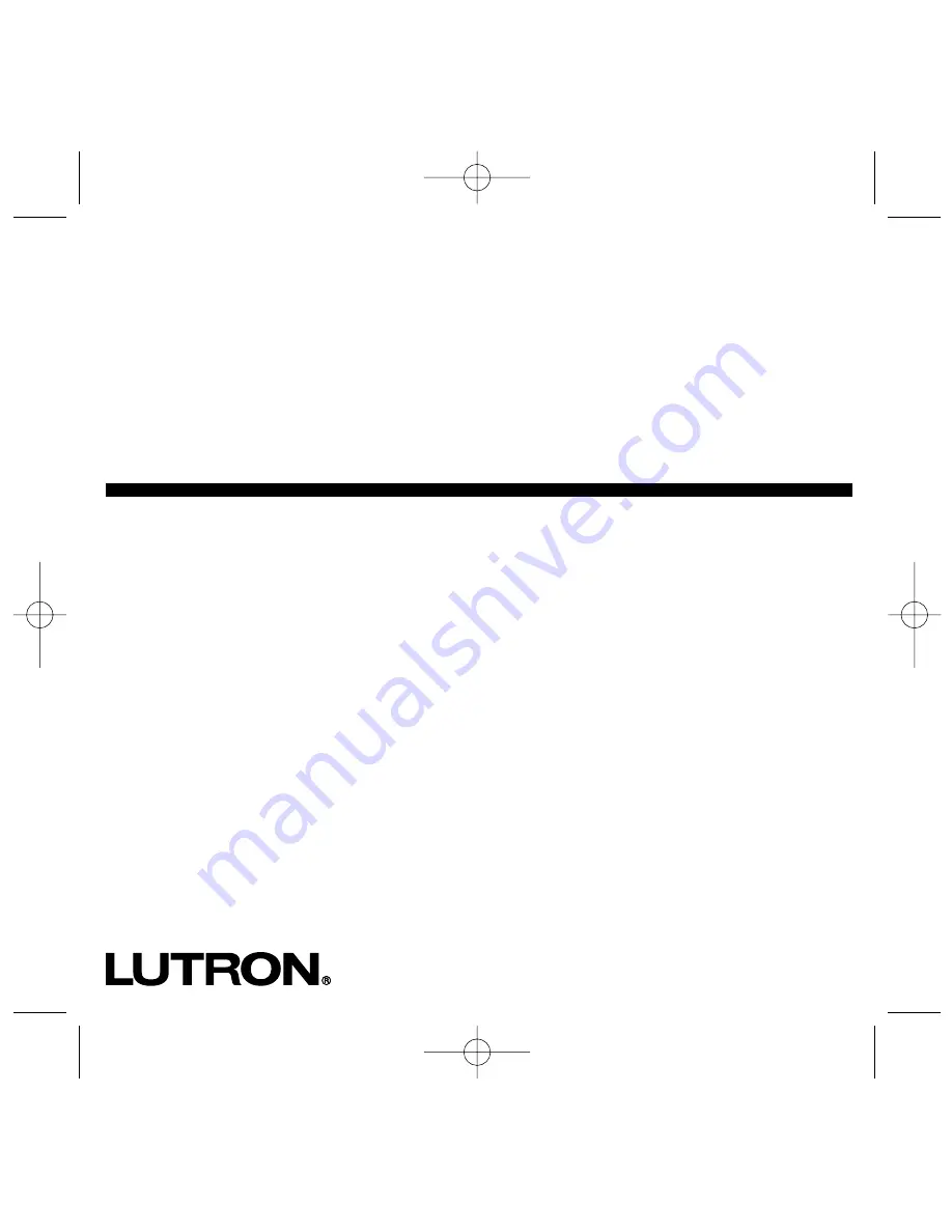 Lutron Electronics Grafik Eye ELVI Installation Instructions Manual Download Page 32