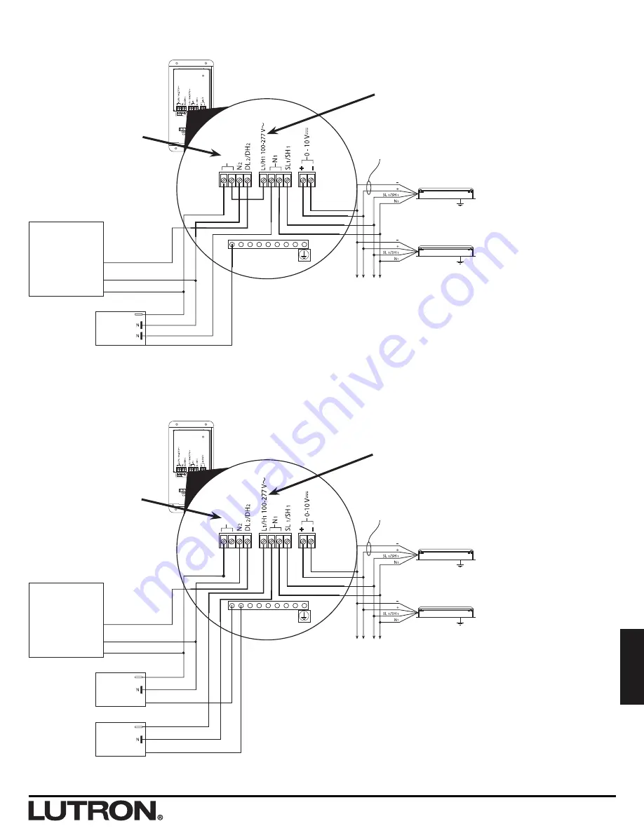 Lutron Electronics Grafik Eye GRX-TVI Installation And Operation Instructions Manual Download Page 27