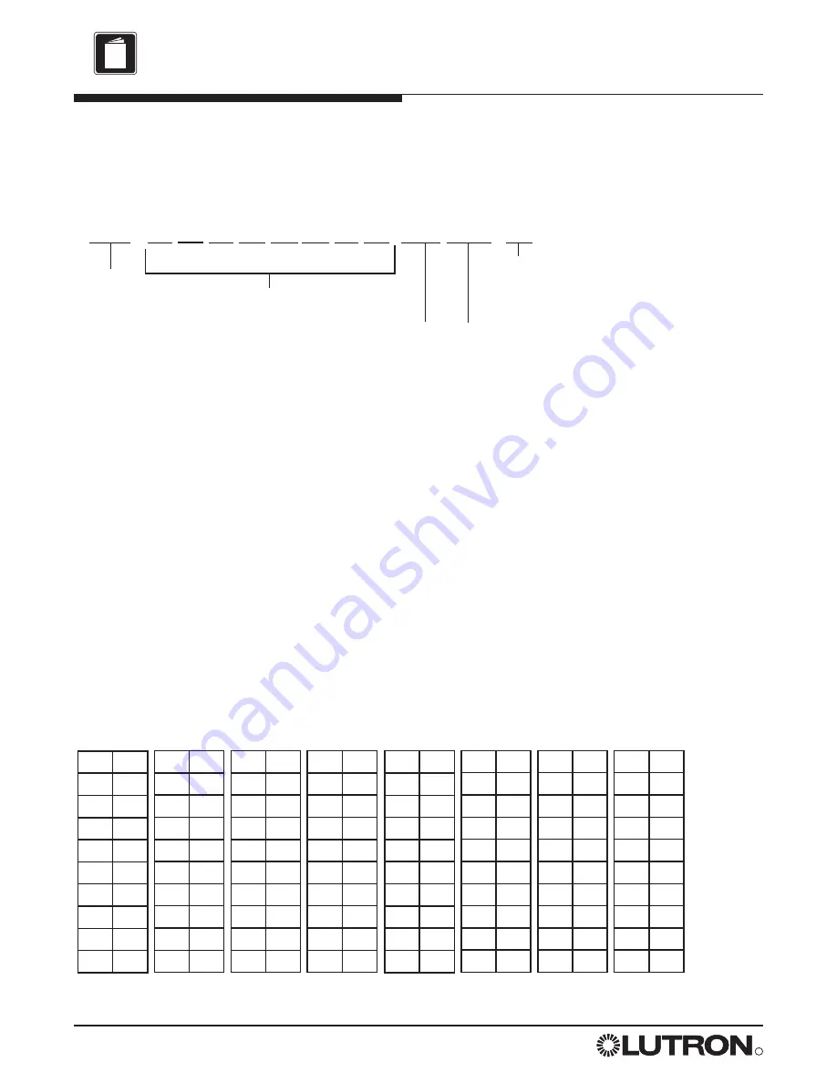 Lutron Electronics LCP128 Скачать руководство пользователя страница 66