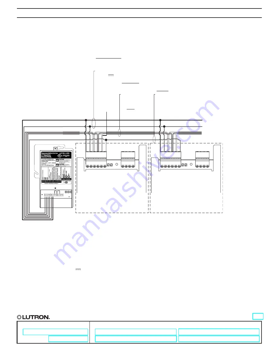 Lutron Electronics LUT-ELI-3PH Instruction Manual Download Page 6