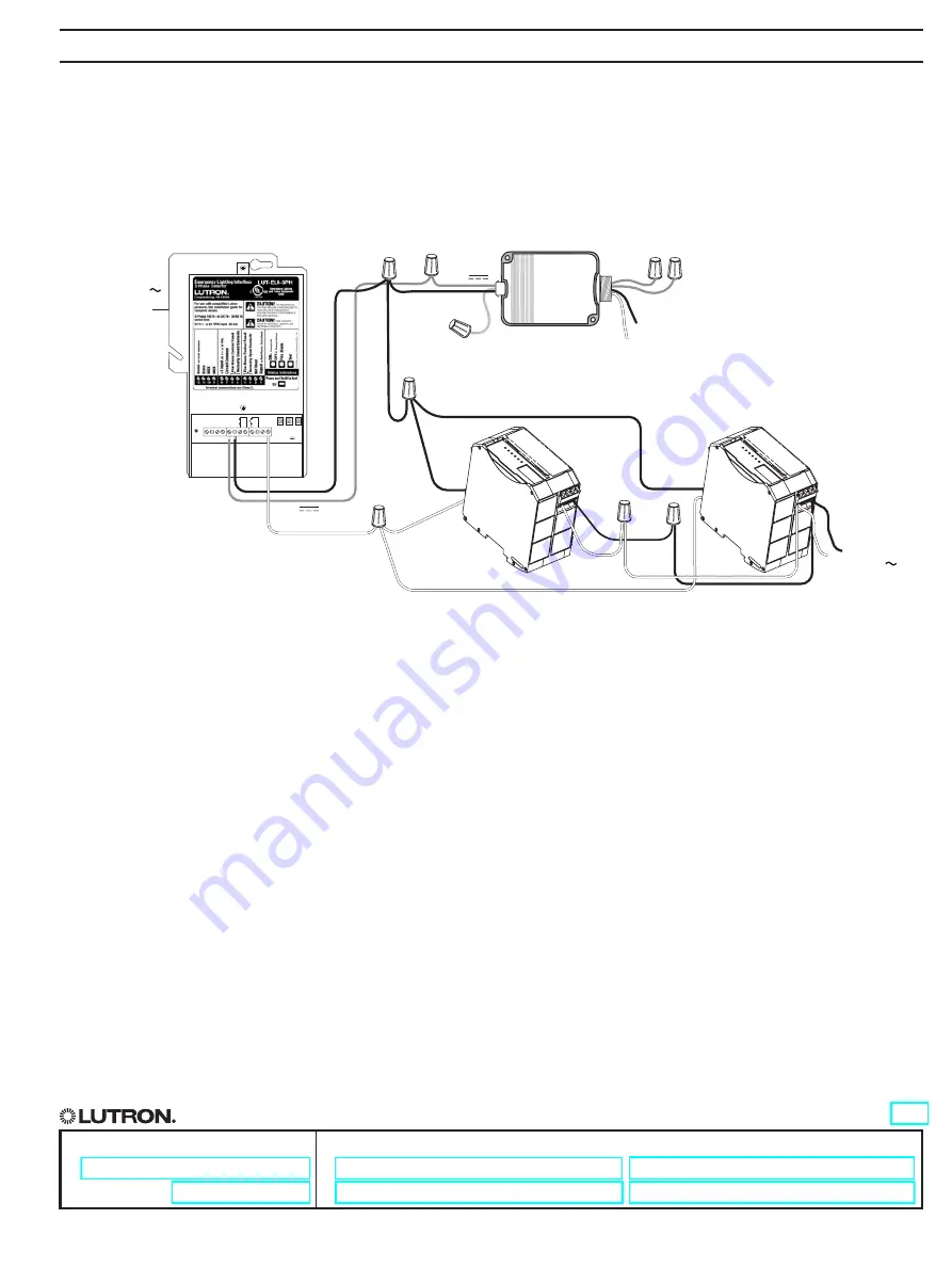 Lutron Electronics LUT-ELI-3PH Скачать руководство пользователя страница 8