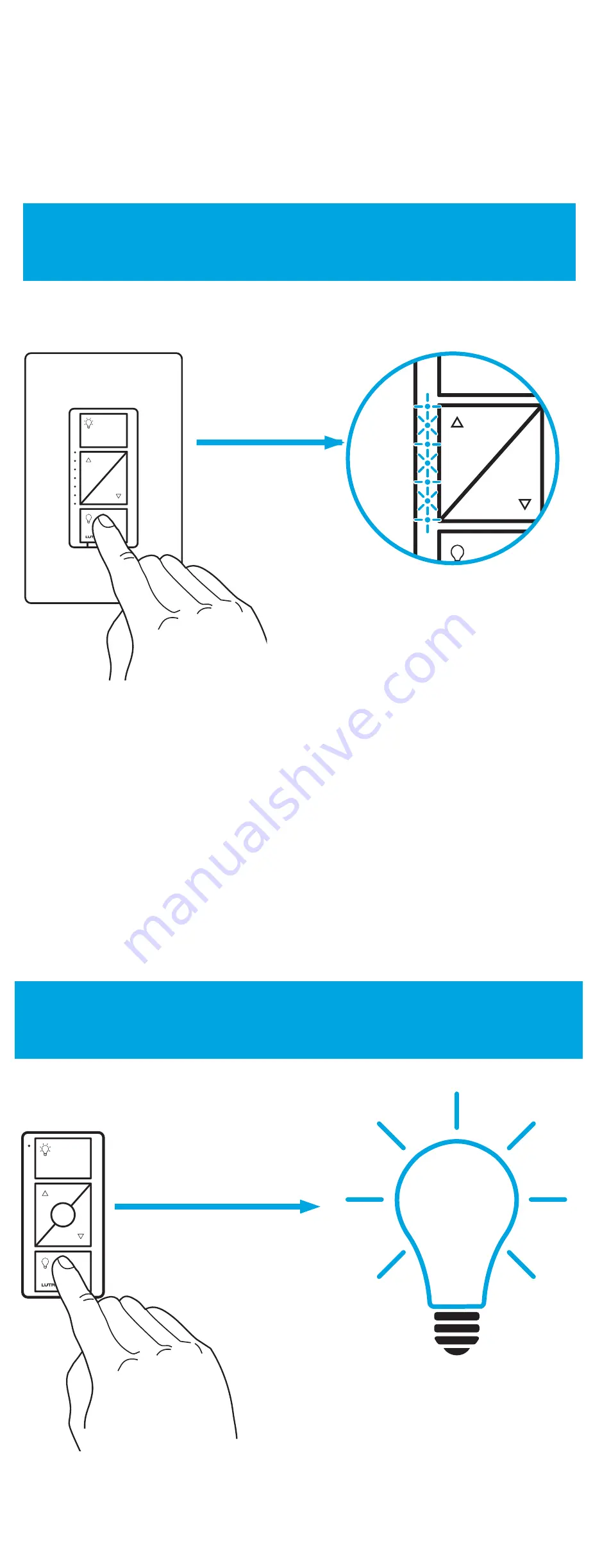 Lutron Electronics PJ2-3BRL Quick Start Manual Download Page 8