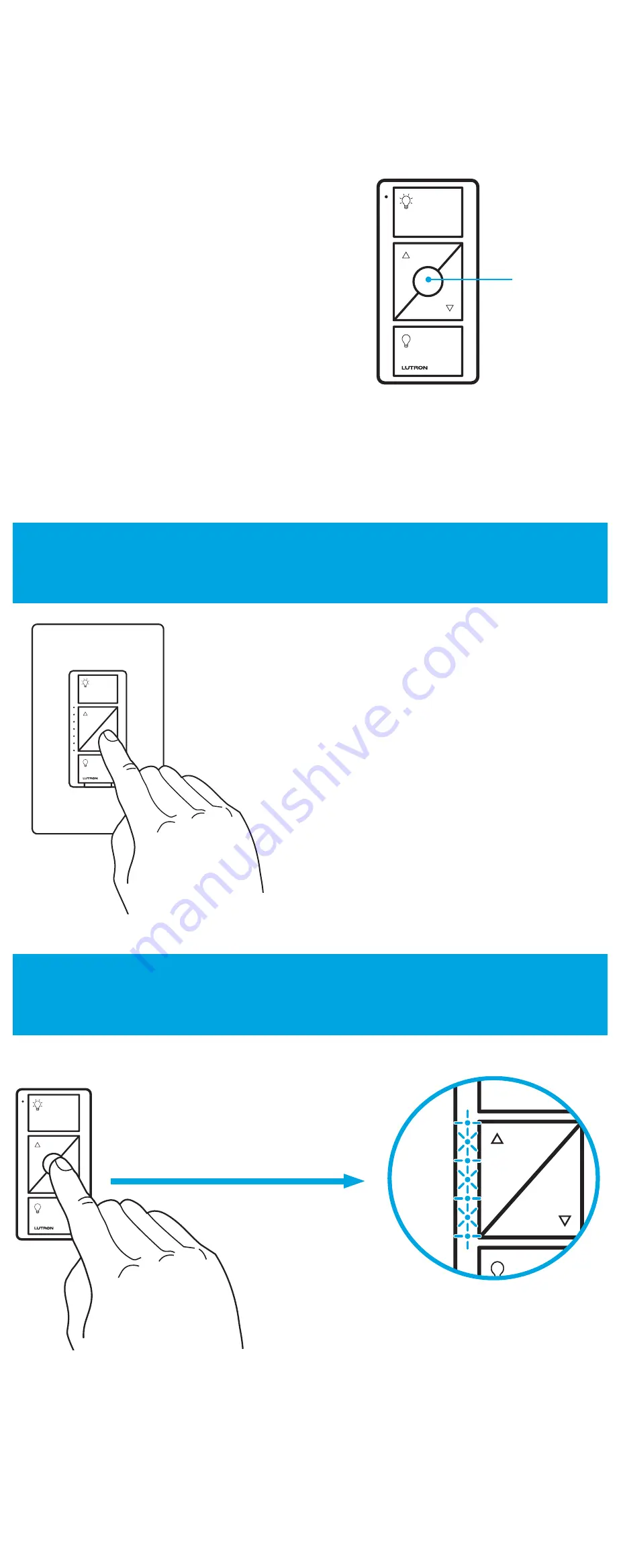 Lutron Electronics PJ2-3BRL Quick Start Manual Download Page 9