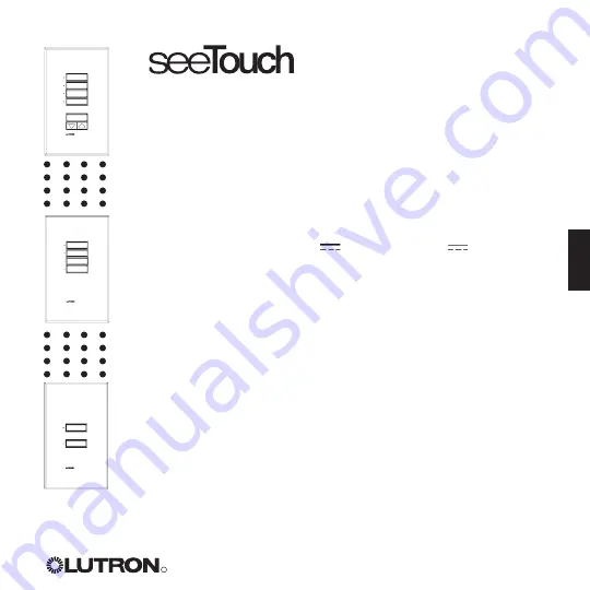 Lutron Electronics seeTouch SO Series Installation Manual Download Page 25