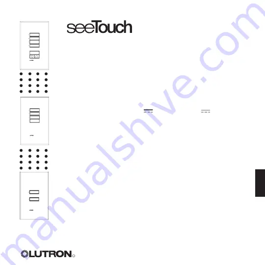 Lutron Electronics seeTouch SO Series Installation Manual Download Page 41