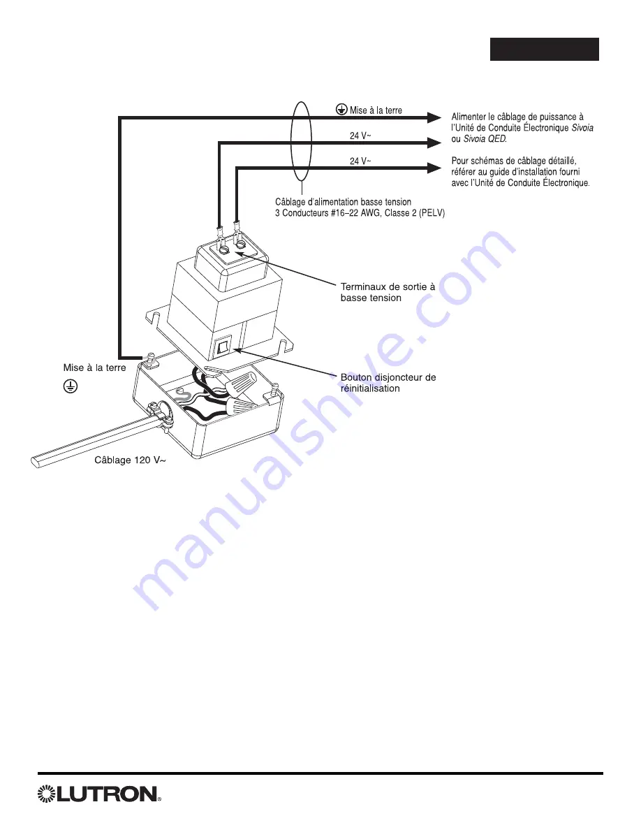 Lutron Electronics Sivoia QED SV-100SF-JBOX Installation Instructions Manual Download Page 6