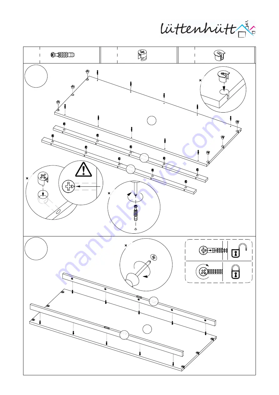 LÜTTENHÜTT 44936759 Assembly Instructions Manual Download Page 4