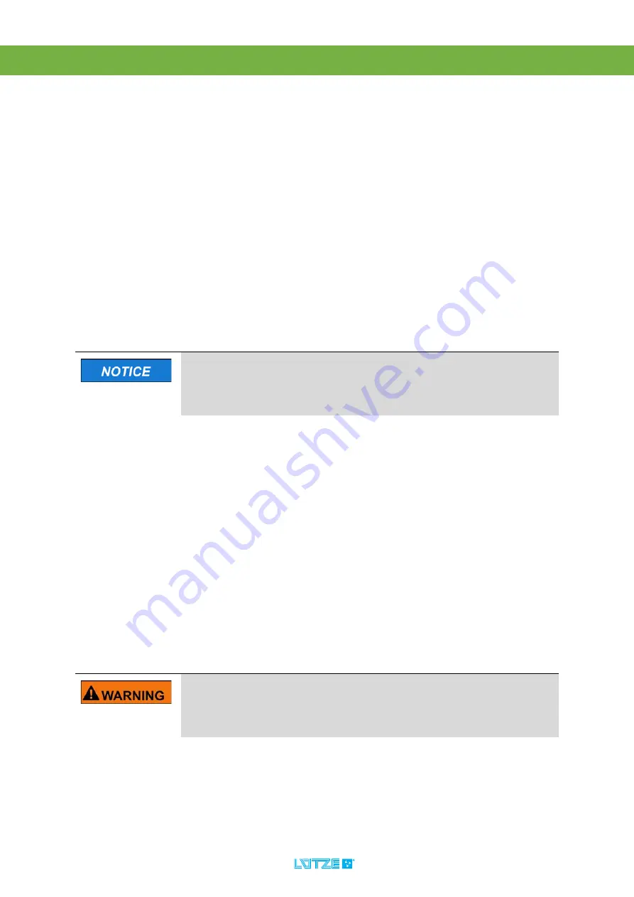 Lütze 803012 Operating Instructions Manual Download Page 11