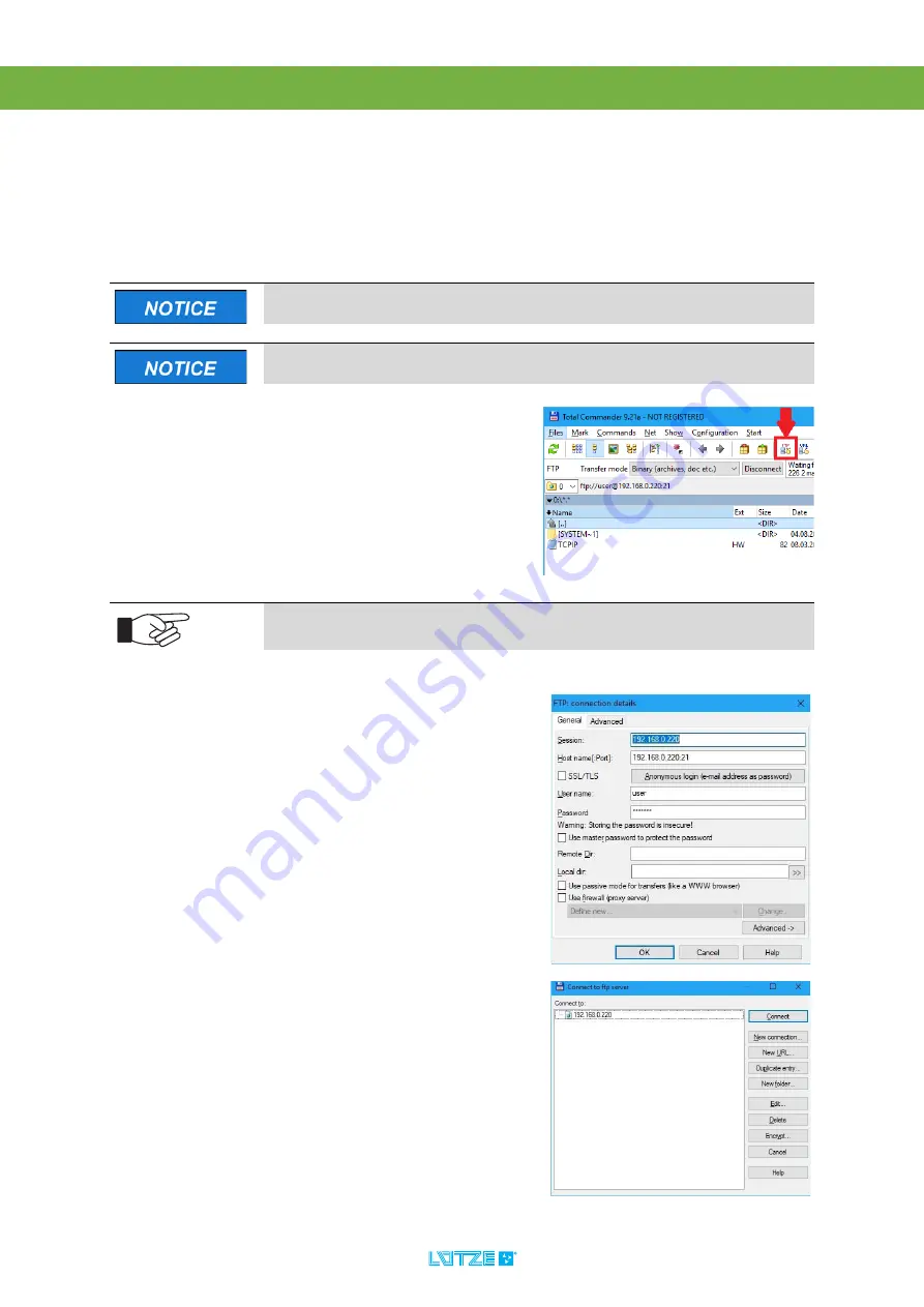 Lütze LION microPLC Operating Instructions Manual Download Page 48