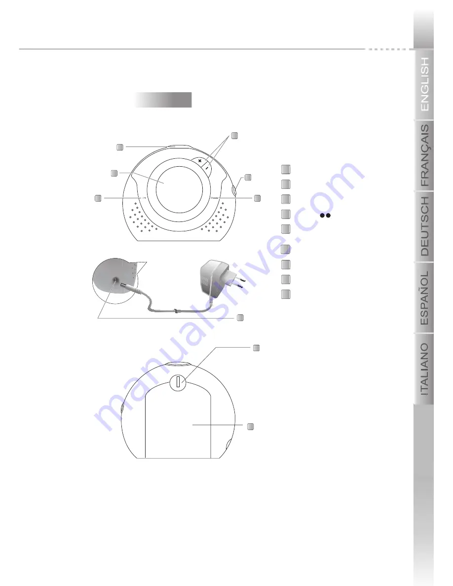 Luvion Digital Audio Baby Monitor User Manual Download Page 5