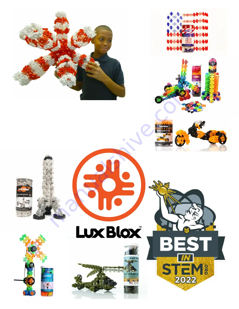 Lux Blox Sea Adventure Yellow Submarine Instructions Manual Download Page 16