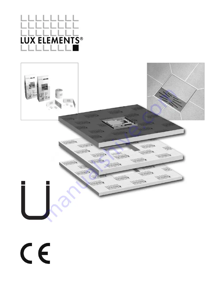 Lux Elements TUB-PUMP Series Instructions For Assembly Download Page 1