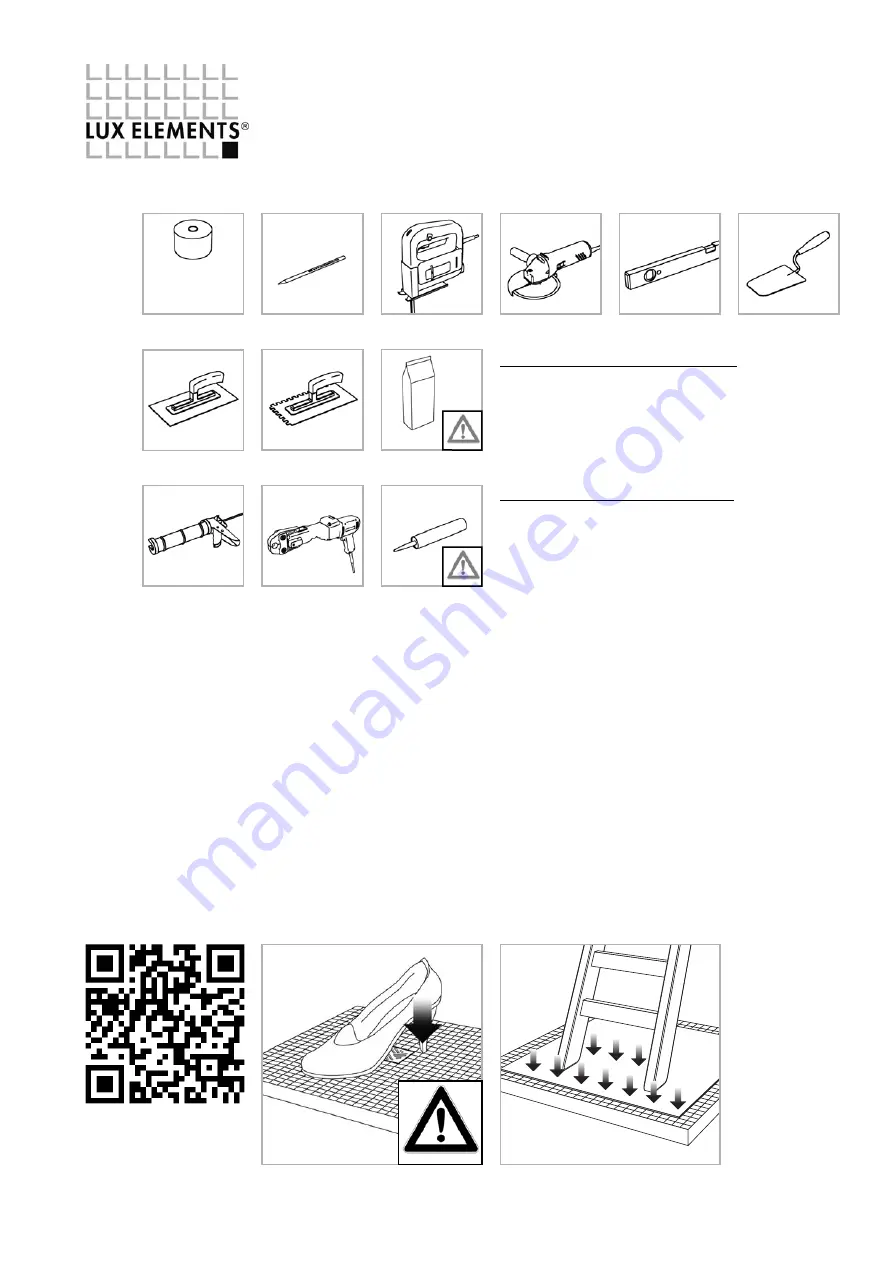 Lux Elements TUB-PUMP Series Instructions For Assembly Download Page 3