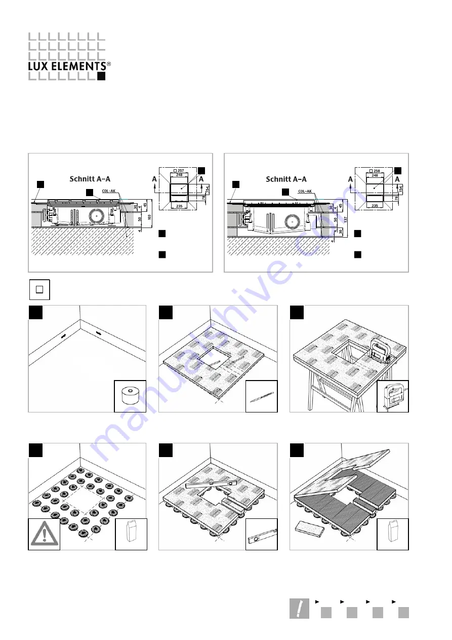 Lux Elements TUB-PUMP Series Скачать руководство пользователя страница 4