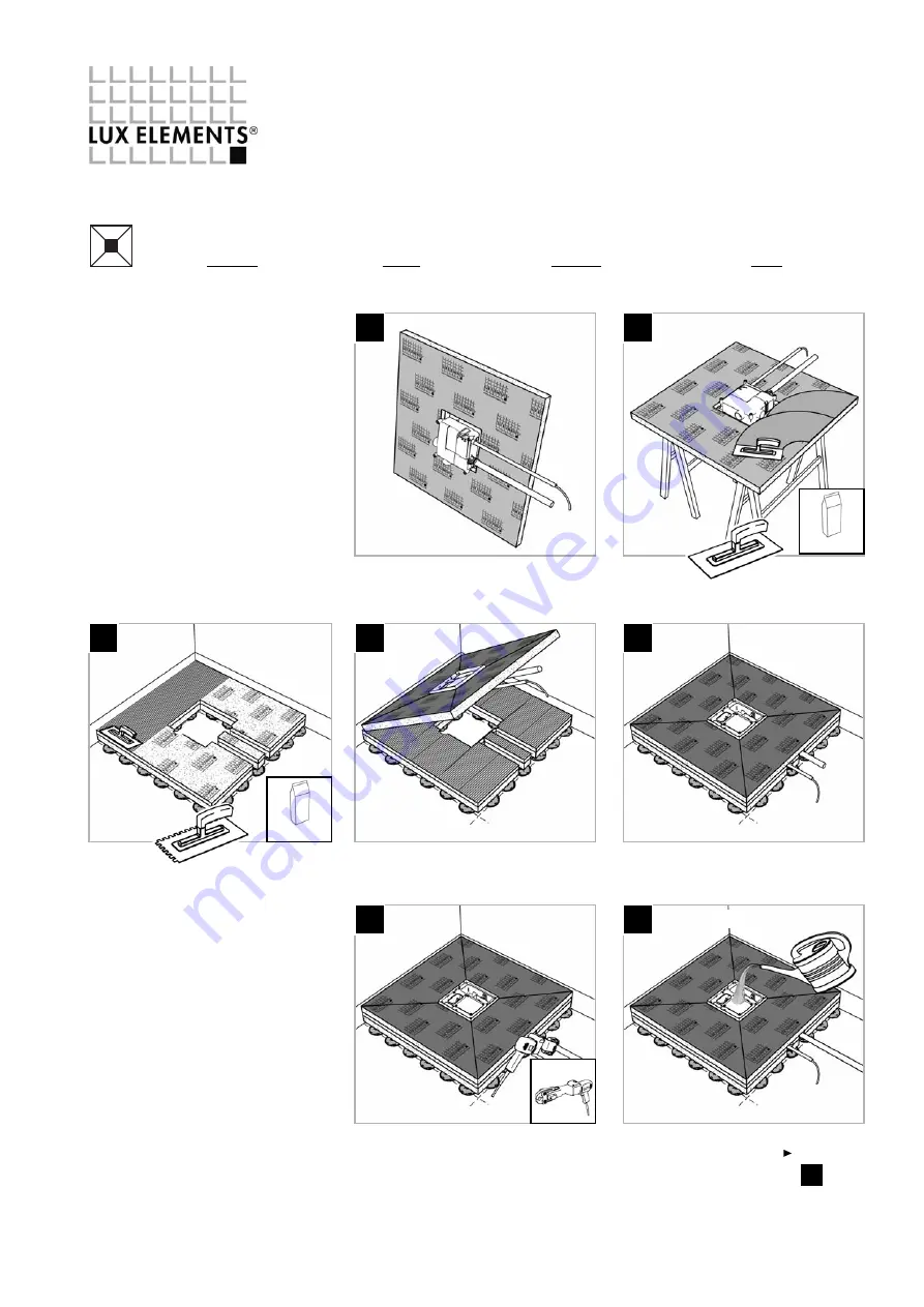 Lux Elements TUB-PUMP Series Instructions For Assembly Download Page 5