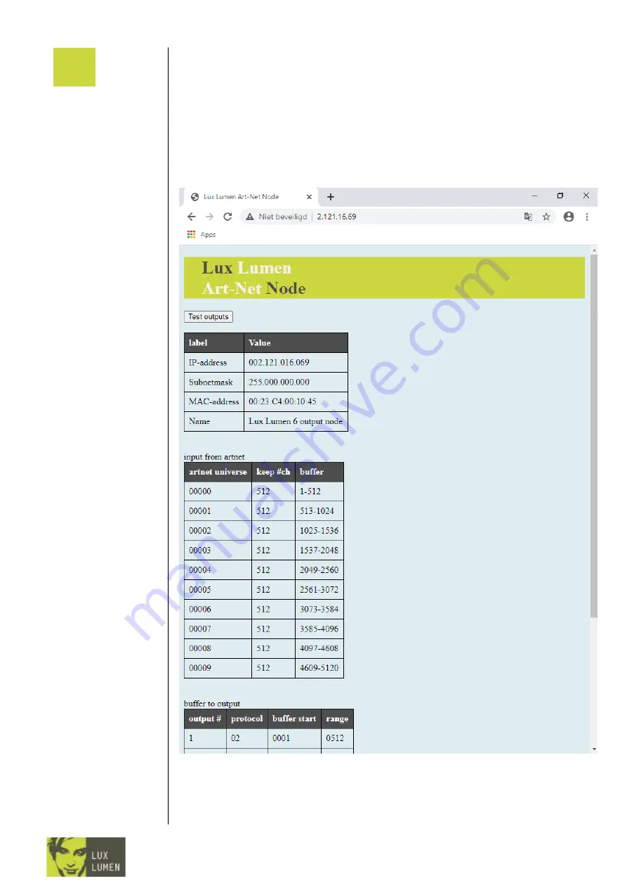 LUX LUMEN 10230 Manual Download Page 26