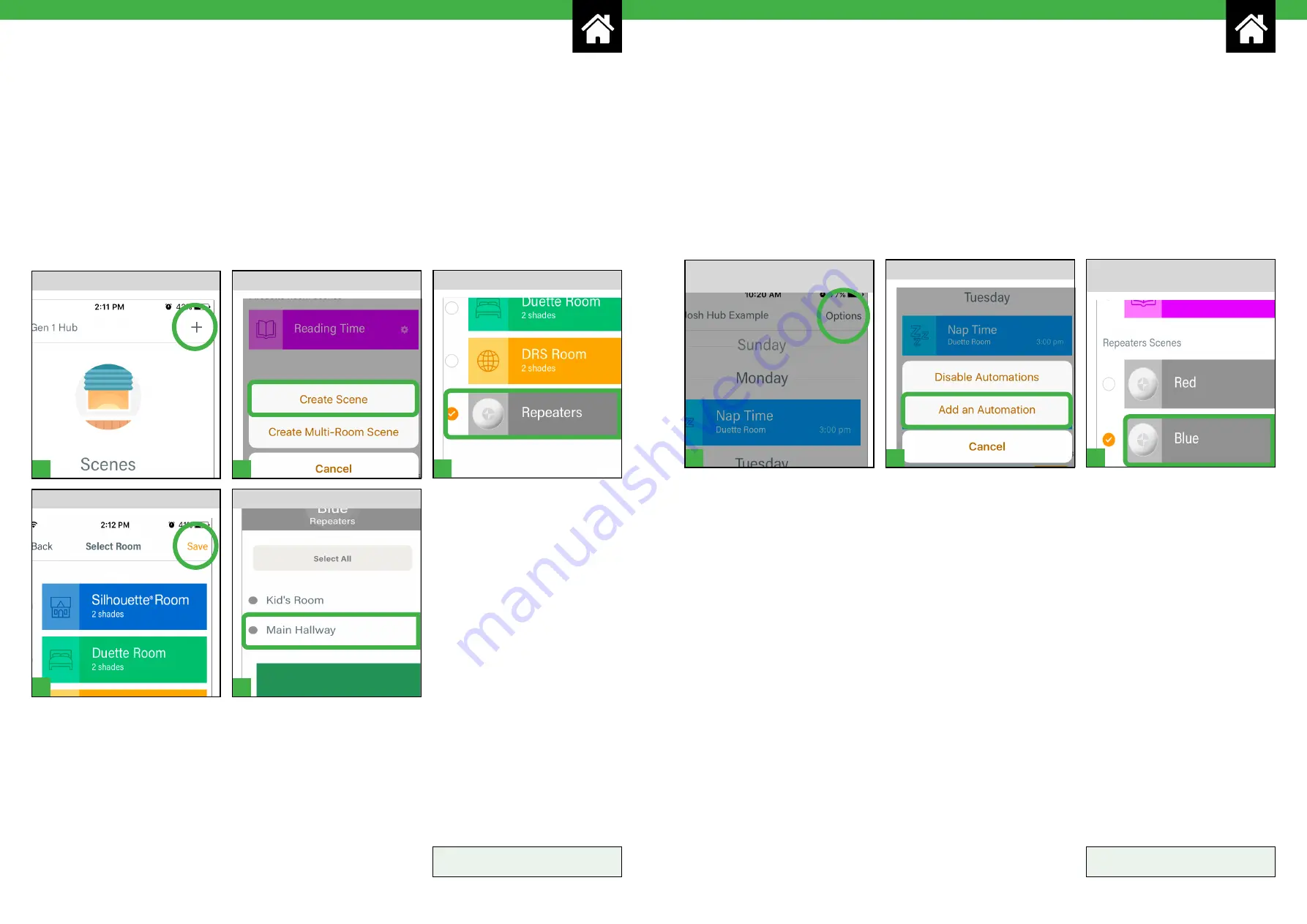 LuxaFlex PowerView Pebble Remote Reference Manual Download Page 17