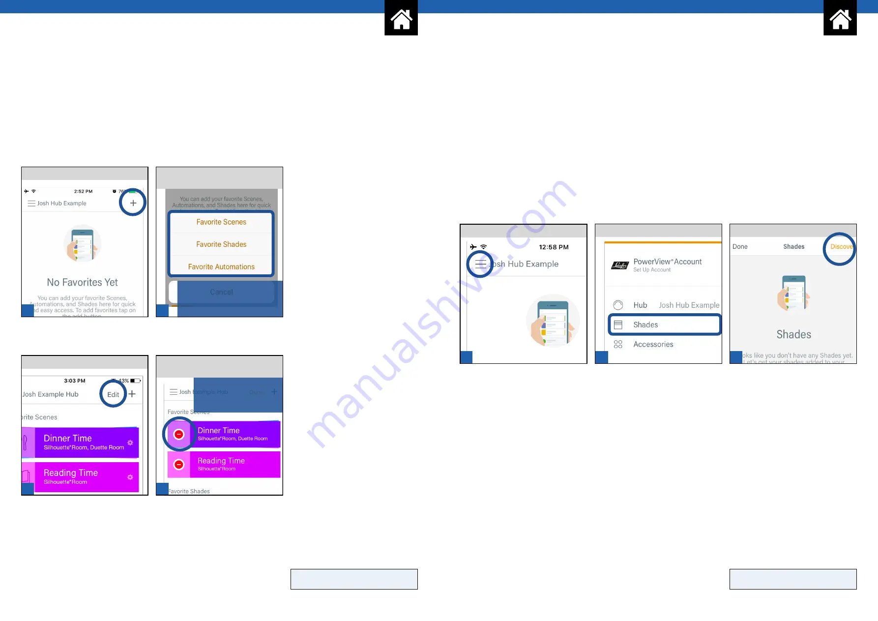 LuxaFlex PowerView Pebble Remote Reference Manual Download Page 24